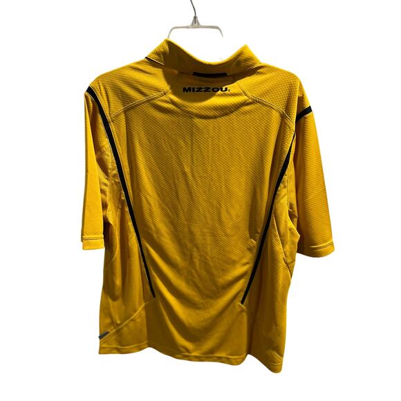 Nike Team Missouri Tigers Polo Shirt Men’s M Gold Black Dri-FIT NWT Licensed - Picture 14 of 14